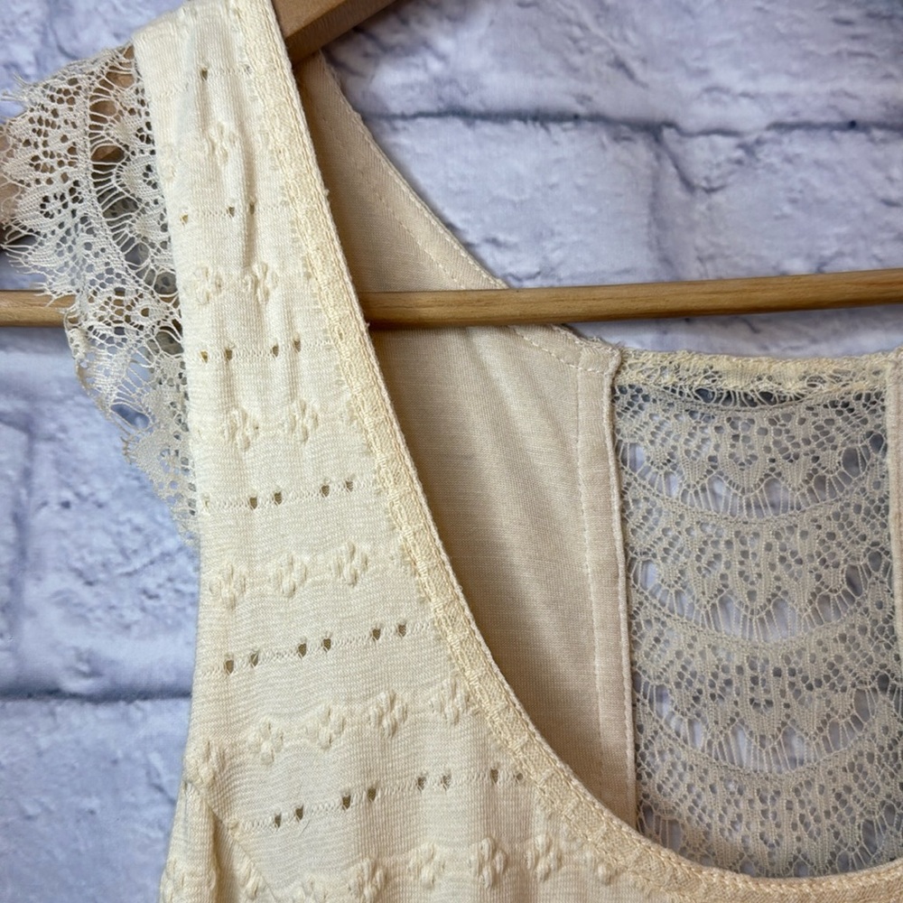 Free People | Cream Lace Dress - Picture 4 of 8